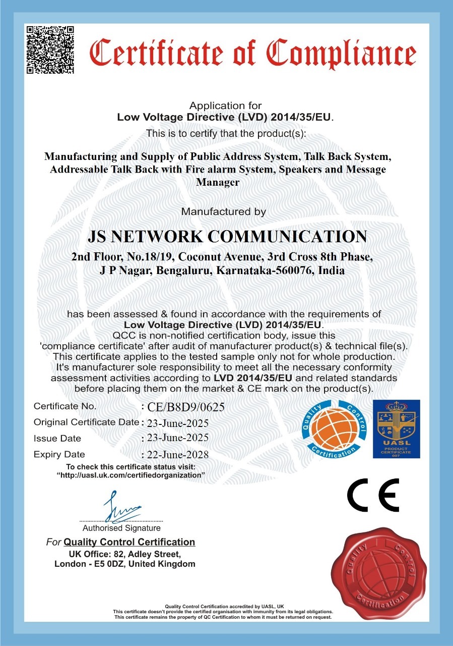 Company Certificate